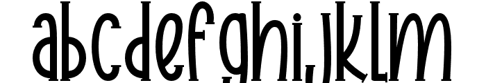 Sleeping Cat 02 Regular Font LOWERCASE