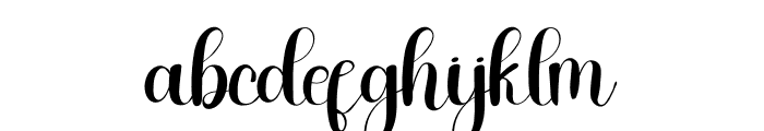 Sleeply Font LOWERCASE