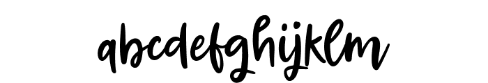 Sleepy Girl Regular Font LOWERCASE