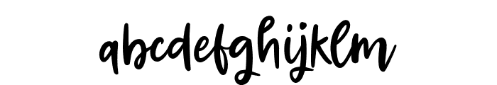 SleepyGirl-Regular Font LOWERCASE