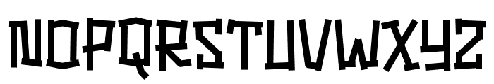 SleepyNinjaRegular Font UPPERCASE