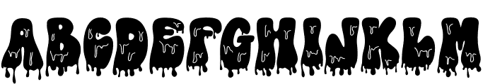 Slime Vibes Font LOWERCASE