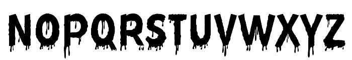 Slime and Blood Font UPPERCASE