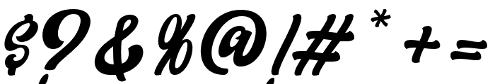 Slimeha-Regular Font OTHER CHARS