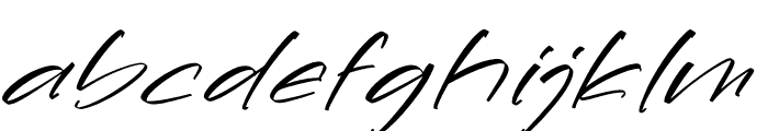Slimykine Roschild Italic Font LOWERCASE