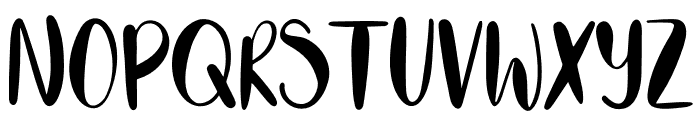 Sloan Font UPPERCASE