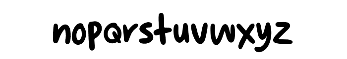 Slothy Jelly Regular Font LOWERCASE