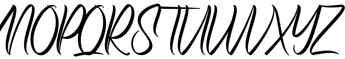Slovakian Font UPPERCASE