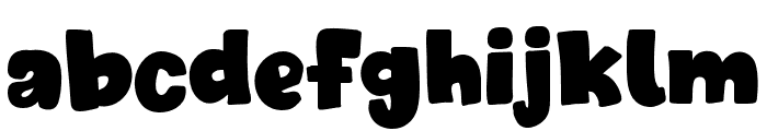 SlumberDogRegular Font LOWERCASE