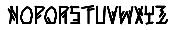 Slytheriv Font LOWERCASE