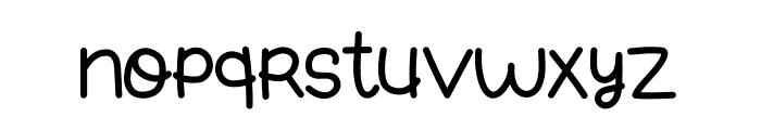 Small Bunny Font LOWERCASE