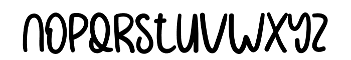 Small Child Font LOWERCASE