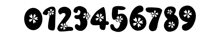 Small Flower Font OTHER CHARS