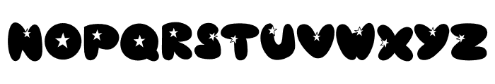 Small Star Font UPPERCASE