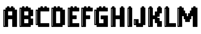 Smart Blocks Font UPPERCASE