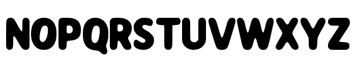 Smart Bubble Regular Font UPPERCASE