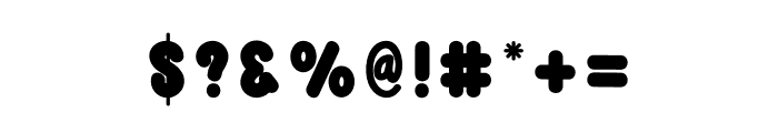 Smart Candy Font OTHER CHARS