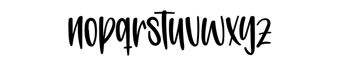 Smart Casual Font LOWERCASE