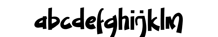 Smart Grinch Font LOWERCASE