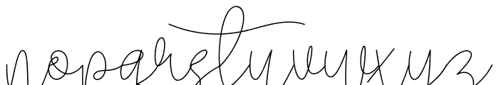 Smart Handwriting Font LOWERCASE