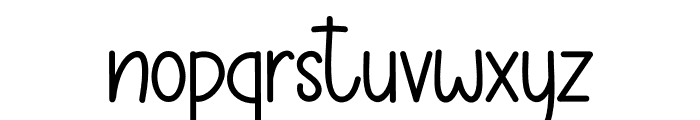 Smart Minimalist Font LOWERCASE