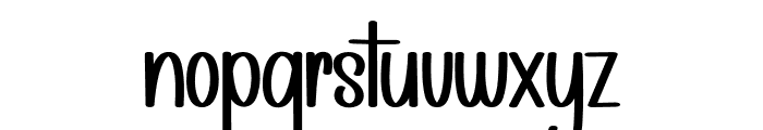 Smart Varsity Font LOWERCASE