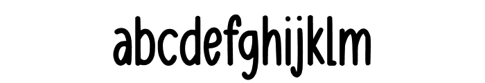 SmartGirl Font LOWERCASE