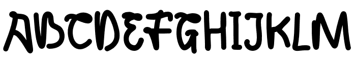 SmashingPaulRegular Font UPPERCASE