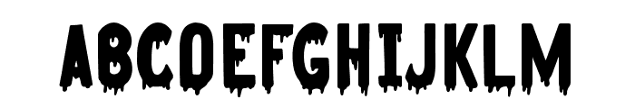 Smelly Blood Font UPPERCASE