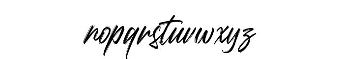 Smergie Font LOWERCASE