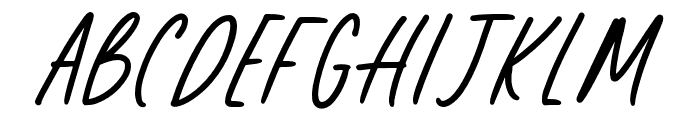 Smile Brightly Regular Font UPPERCASE