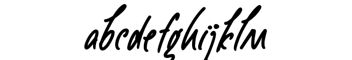 Smile Brightly Regular Font LOWERCASE