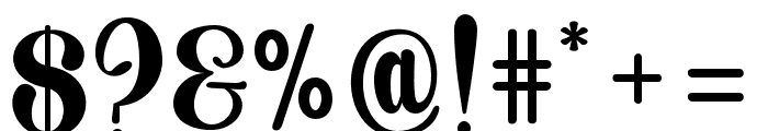 SmileCalligraphy Font OTHER CHARS