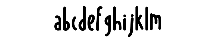 Smilekids-Regular Font LOWERCASE