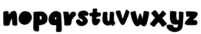 Smilely Font LOWERCASE