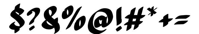 Smiling Fox Font OTHER CHARS