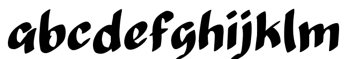 Smiling Fox Font LOWERCASE