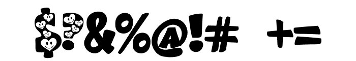 Smiling Heart Font OTHER CHARS