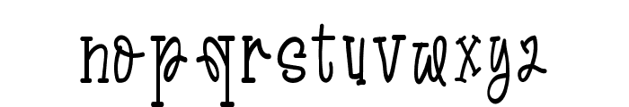 Smiling Star Font-Regular Font LOWERCASE