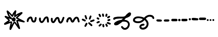 Smirky Symbols Font UPPERCASE