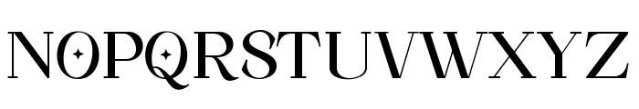 Smith Rose Serif Regular Font UPPERCASE