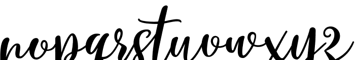 SmithScript Font LOWERCASE