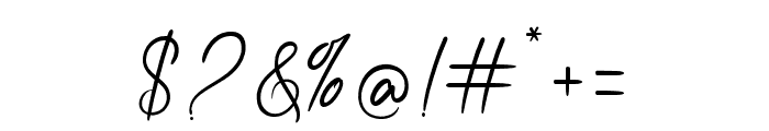 SmitheSignature Font OTHER CHARS