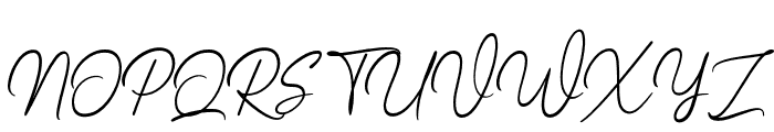 SmitheSignature Font UPPERCASE