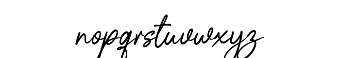 SmitheSignature Font LOWERCASE