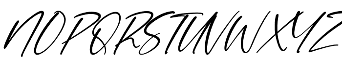 Smithen Goulding Italic Font UPPERCASE