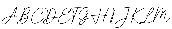 Smithrose Font UPPERCASE