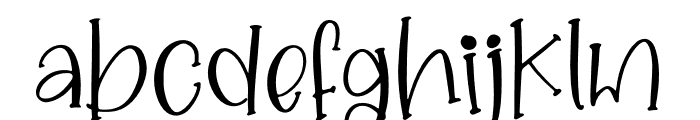 Smithyck Font LOWERCASE