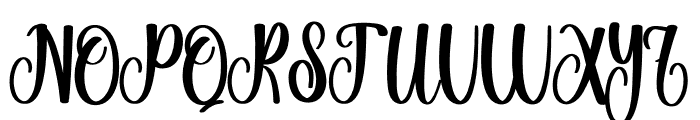 Smitsun Font UPPERCASE