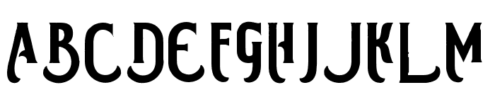 Smoking Typeface Base Font UPPERCASE